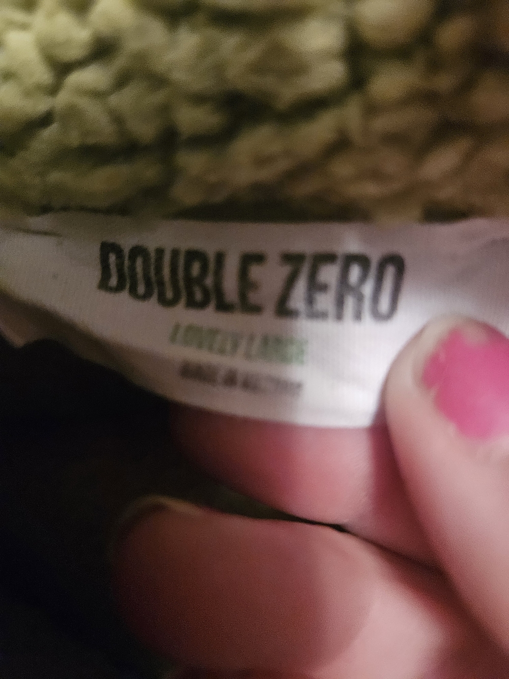 Palmettos Double Zero Olive Green Teddy Sherpa Pullover - Picture 3 of 4